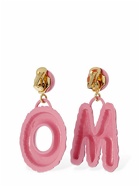 MOSCHINO Inflatable Letters Clip-on Earrings
