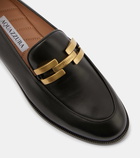 Aquazzura Brandi leather loafers