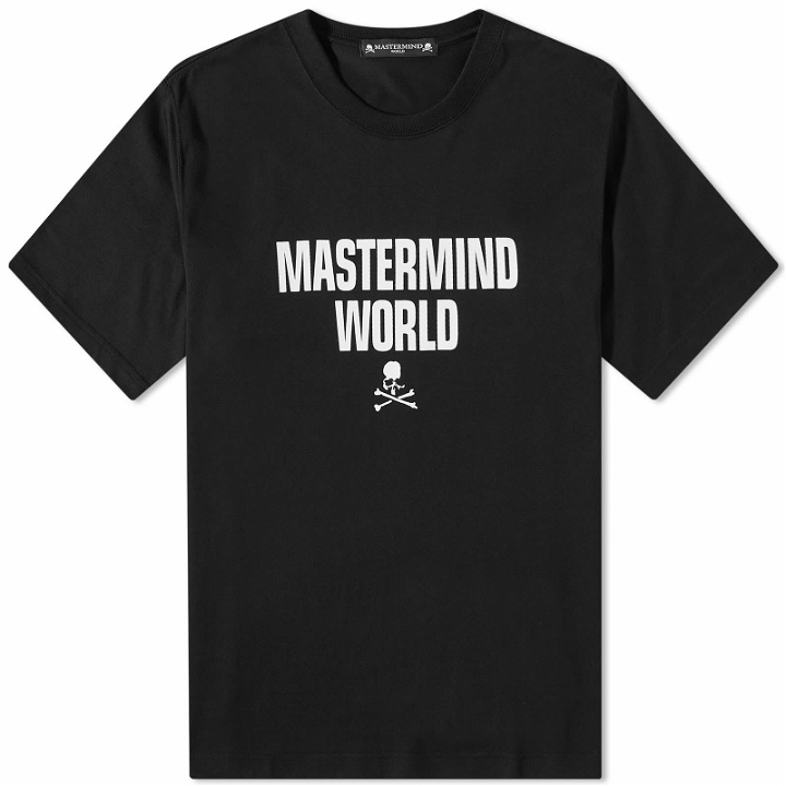Photo: MASTERMIND WORLD Men's Justice T-Shirt in Black