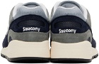 Saucony Gray & Navy Shadow 6000 Sneakers