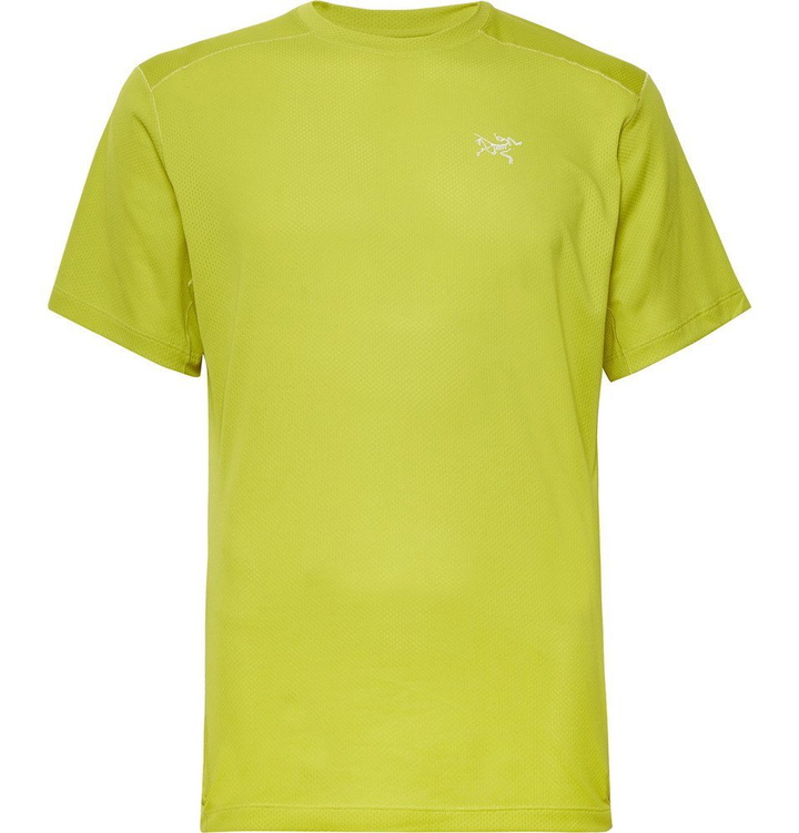 Photo: Arc'teryx - Velox Libro Base Layer - Men - Chartreuse