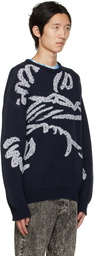 Carne Bollente Navy Romeo & Julio Sweater