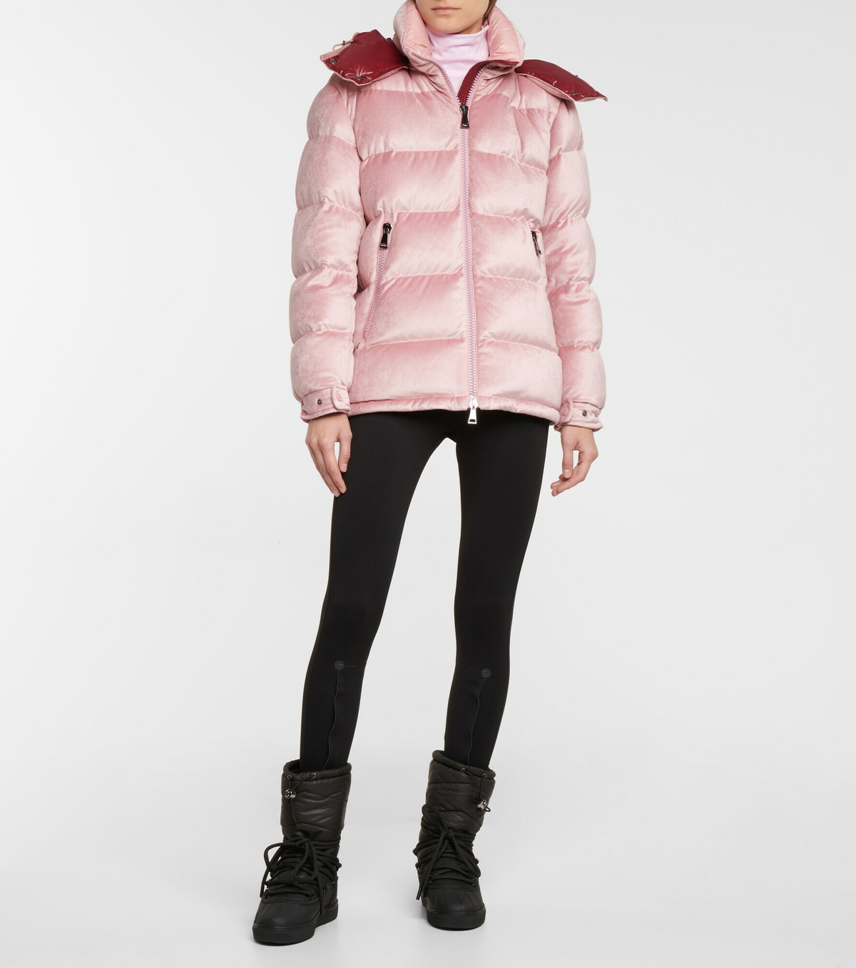 Moncler - Holostee quilted velvet jacket Moncler