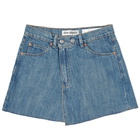 Our Legacy Women's Cover Denim Skirt in Mid Bla