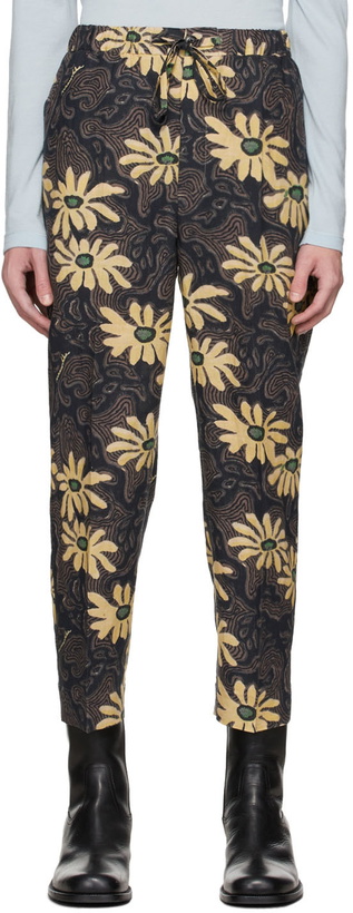 Photo: Nanushka Black Jain Trousers