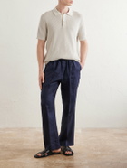 Sunspel - Ribbed Cotton Polo-Shirt - Neutrals