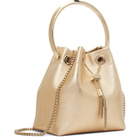 Jimmy Choo Gold Bon Bon Bag