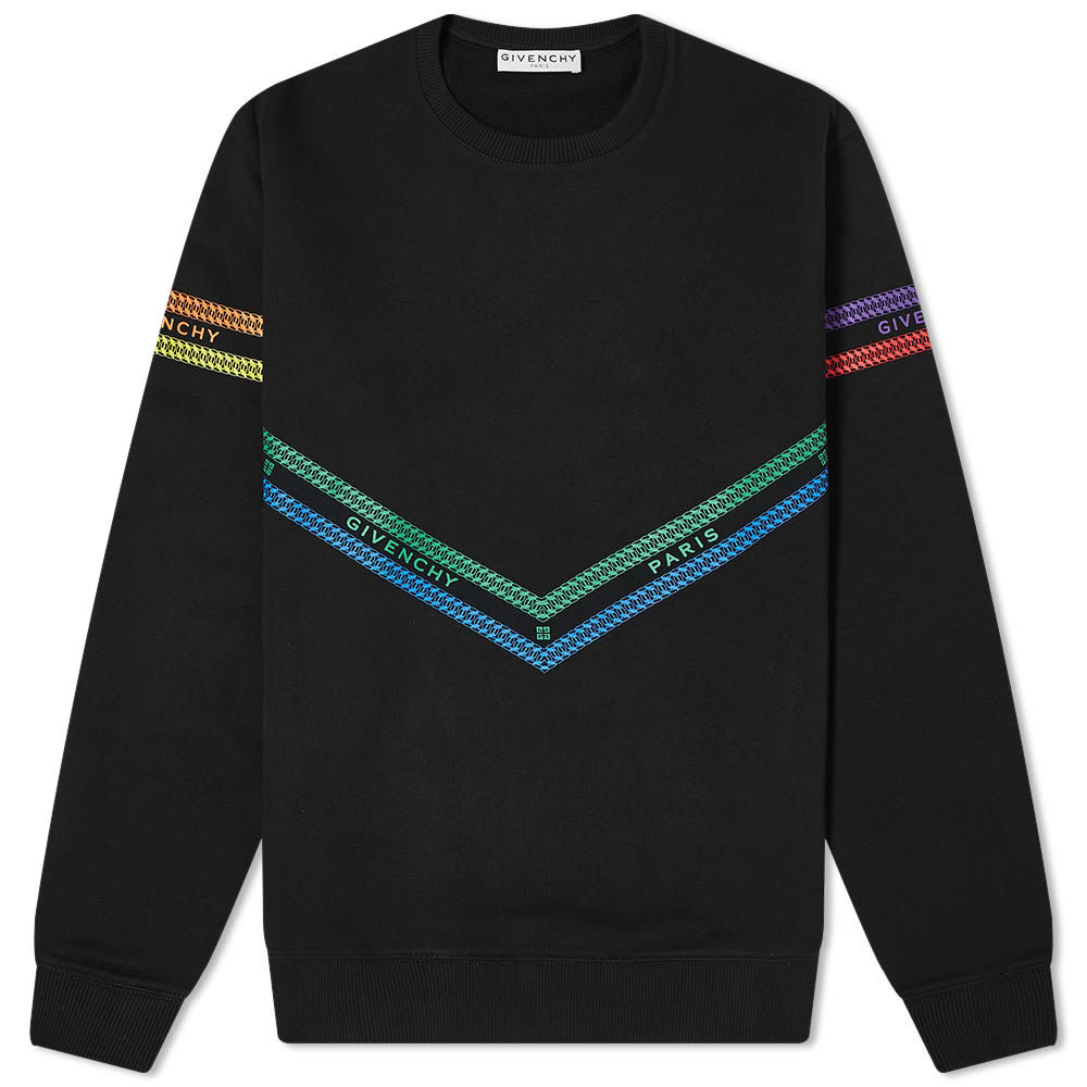 Givenchy Chain Rainbow Crew Sweat Givenchy