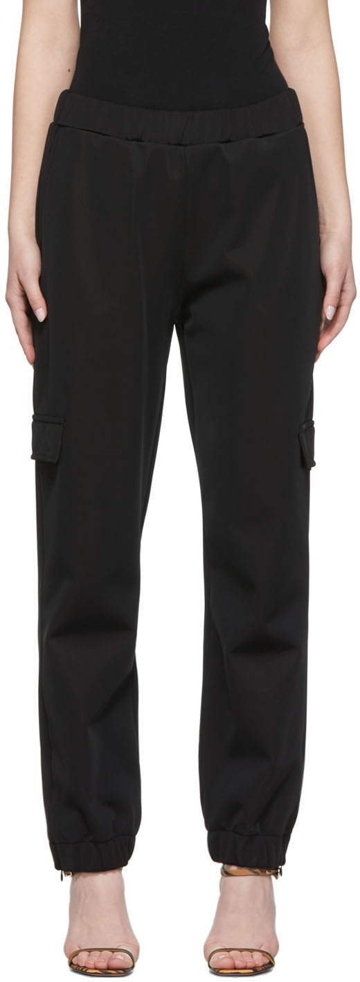 Wolford Black Overlay Track Pants Wolford