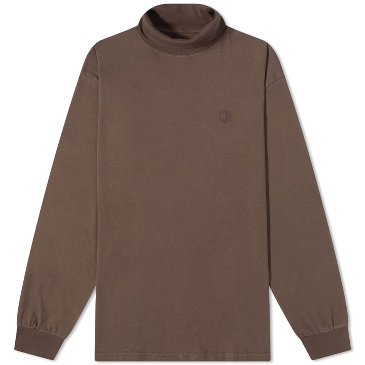 Photo: Polar Skate Co. Men's Polar Turtleneck in Chocolate