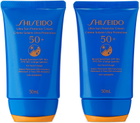 SHISEIDO Ultra Sun Protector Cream Duo, 2 x 50 mL