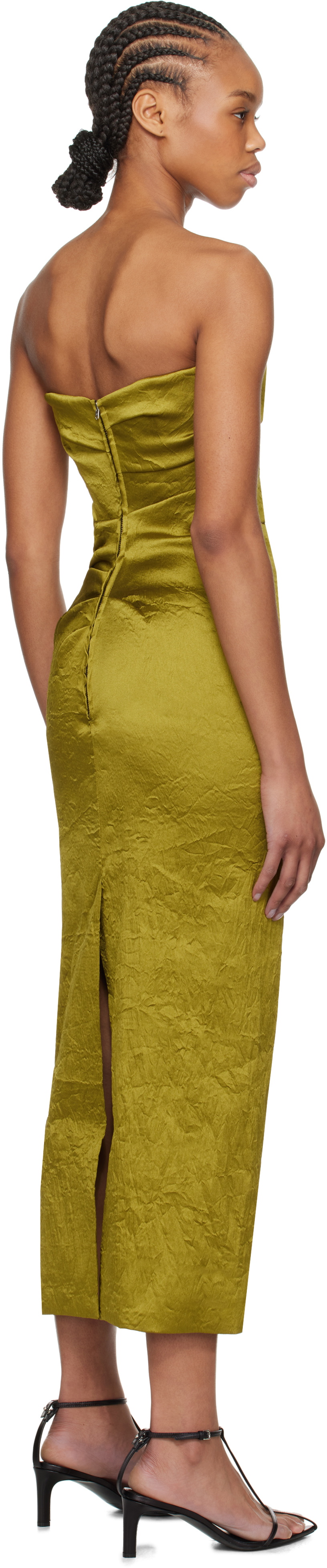 TOVE Gold Kezia Midi Dress Tove