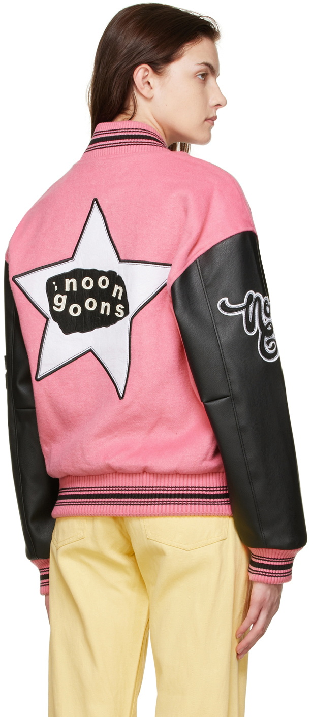 Noon Goons Pink Polyester Jacket