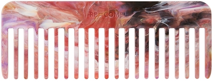 Photo: RE=COMB Pink & Black Large Recycled Comb