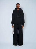 Off-White Arrow Glass Flower Logo Hooded Sweatshirt