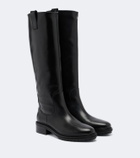 Aeyde Henry leather knee-high boots