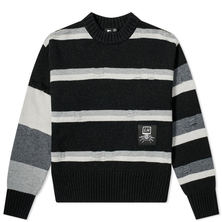 Photo: Liam Hodges Broken Stripe Crew Knit