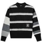 Liam Hodges Broken Stripe Crew Knit