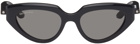 Balenciaga Gray Cat-Eye Sunglasses