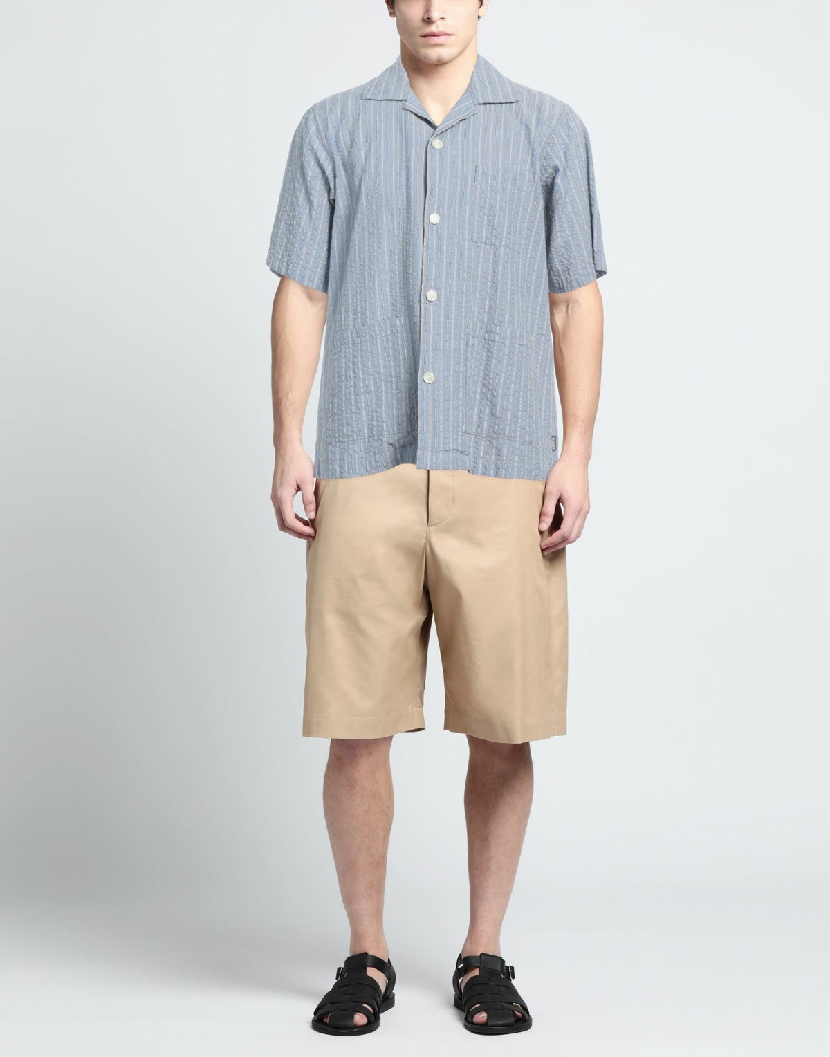 Aspesi Mens Shirt Sky in Blue