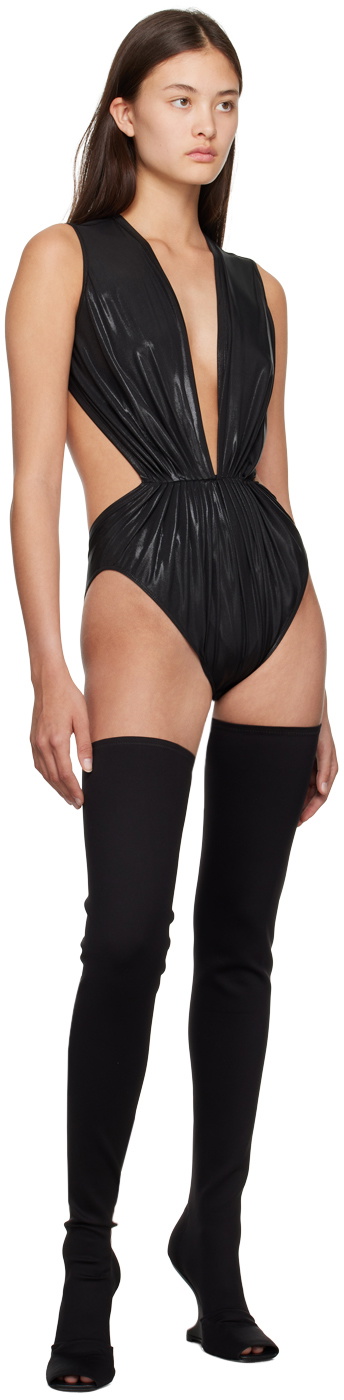 Rick Owens Lilies Black Gia Bodysuit