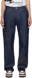 Saintwoods Navy Patch Jeans
