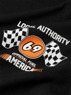 Local Authority LA - Sex Drive Logo-Print Cotton-Jersey T-Shirt - Black