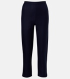 Adriana Degreas Linen-blend capri pants