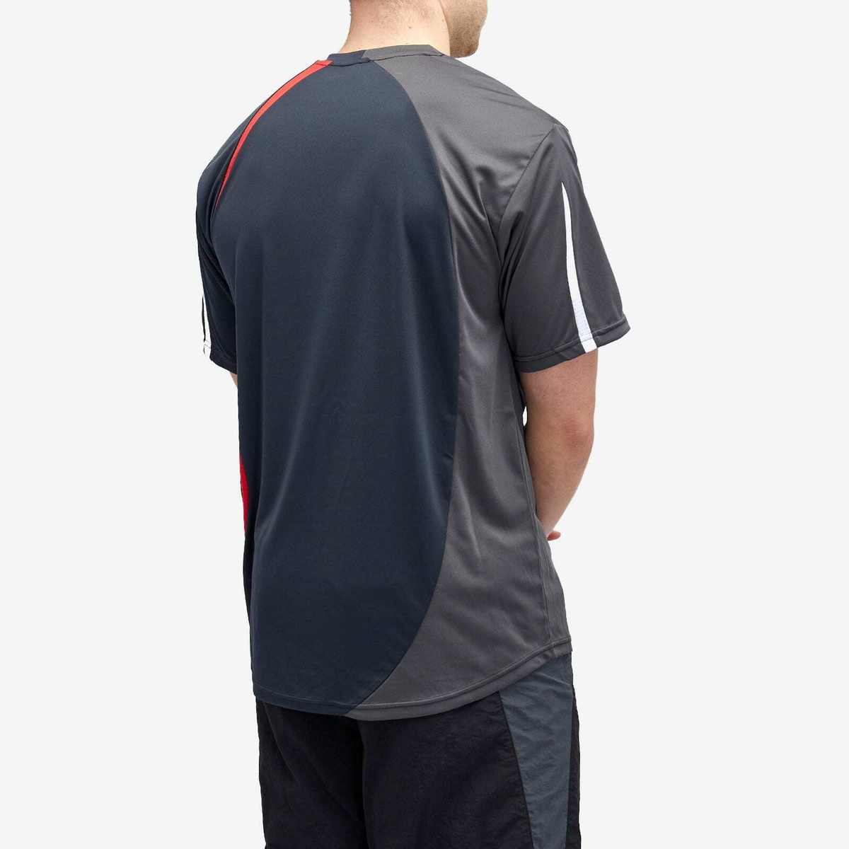 Boiler Room Men's x Umbro Football Top in Black Boiler Room
