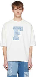 FDMTL White 'F' Patch T-shirt