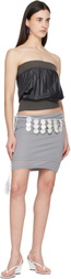 Gimaguas Gray Gemma Midi Skirt
