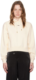 JACQUEMUS Beige Les Classiques 'Le Hoodie Gros Grain' Hoodie