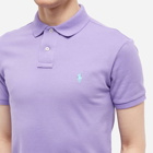 Polo Ralph Lauren Men's Slim Fit Polo Shirt in Hampton Purple