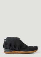 Shaman Folk Boots in Black