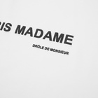 Drôle de Monsieur Classic Slogan Tee