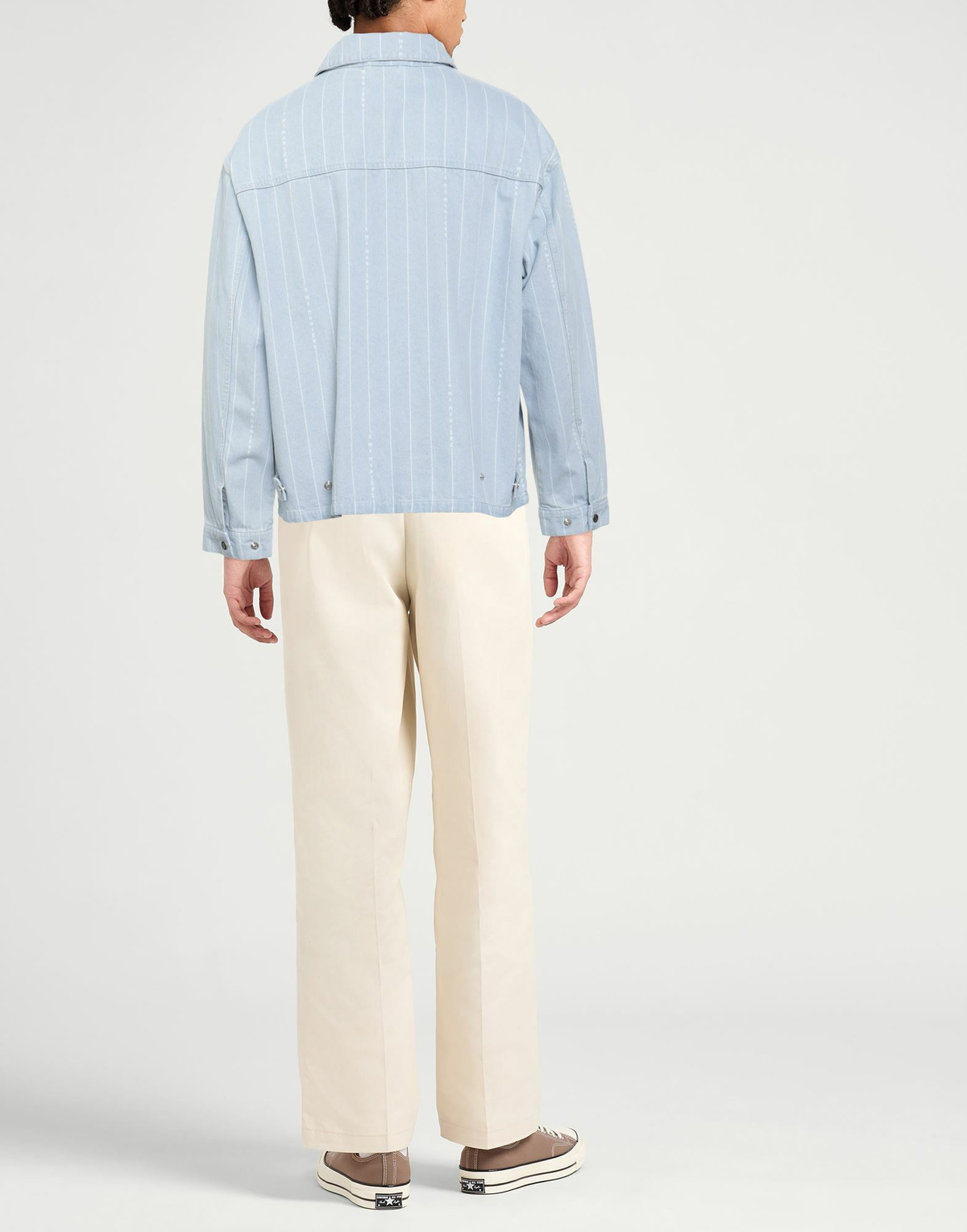 Jordan Mens Denim outerwear in Blue