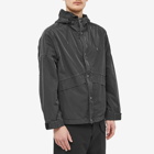 Eastlogue Men's Protective Short Parka Jacket in Pigment Black