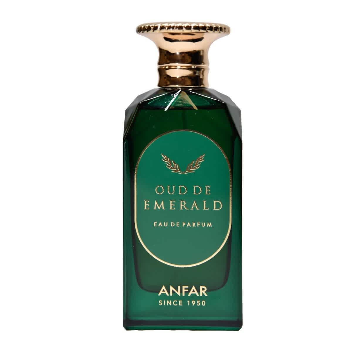 Anfar Unisex Oud De Emerald EDP Spray 3.4 oz Fragrances 6292257589047