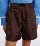 Ganni Polka-dot shorts
