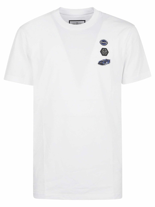 Photo: Philipp Plein Jersey T-shirt Round Neck Ss Cars Racing