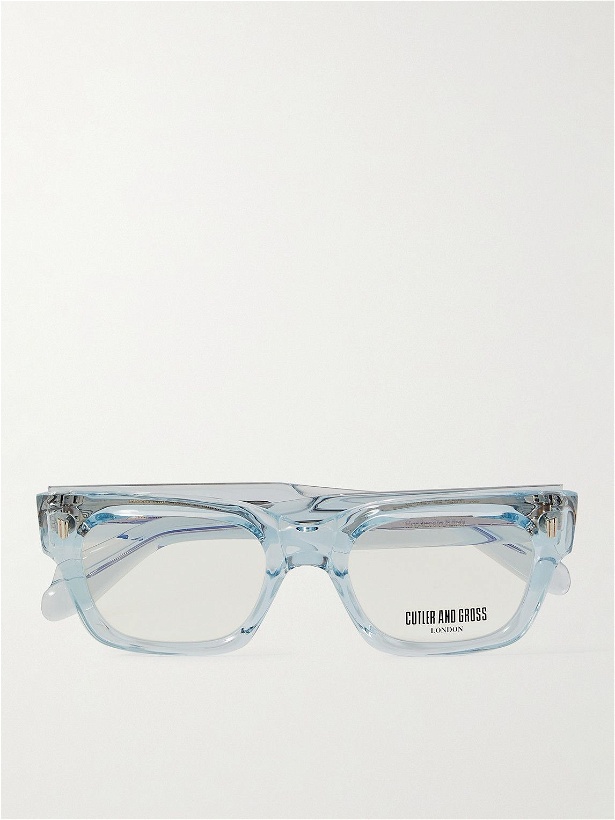 Photo: Cutler and Gross - Square-Frame Acetate Optical Glasses