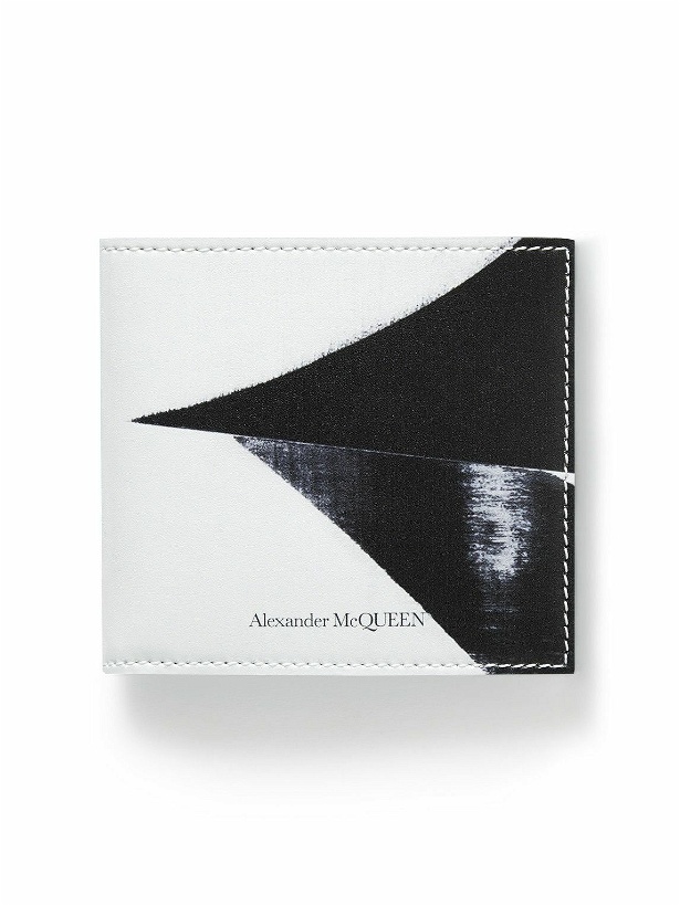 Photo: Alexander McQueen - Printed Leather Bifold Wallet