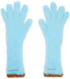 Jacquemus Blue Le Papier 'Les Gants Neve' Gloves