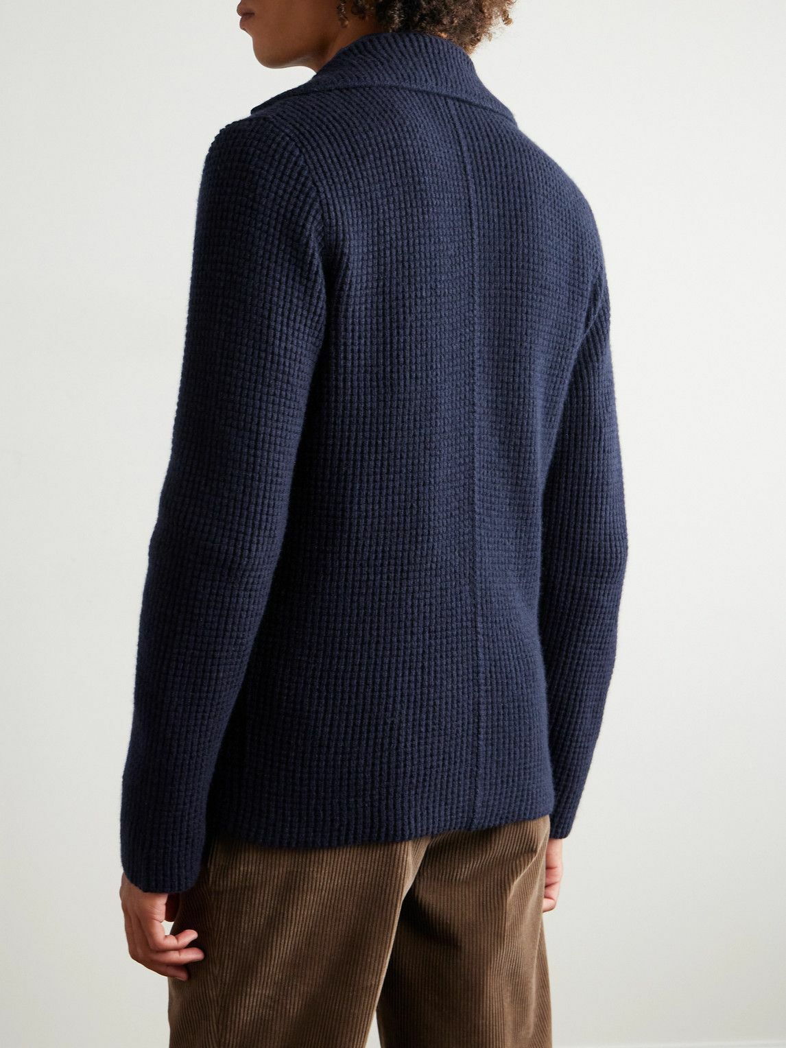 Rubinacci - Cashmere Cardigan - Blue