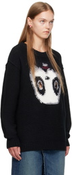 Doublet Black Intarsia Sweater