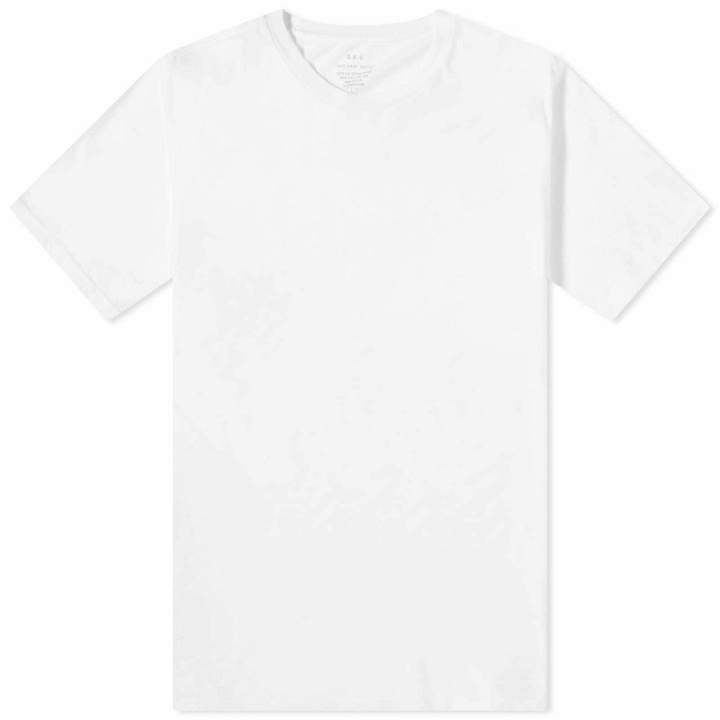 Photo: Save Khaki Men's Supima Crew T-Shirt in White