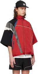 ADER error Red & Black Milos Jacket