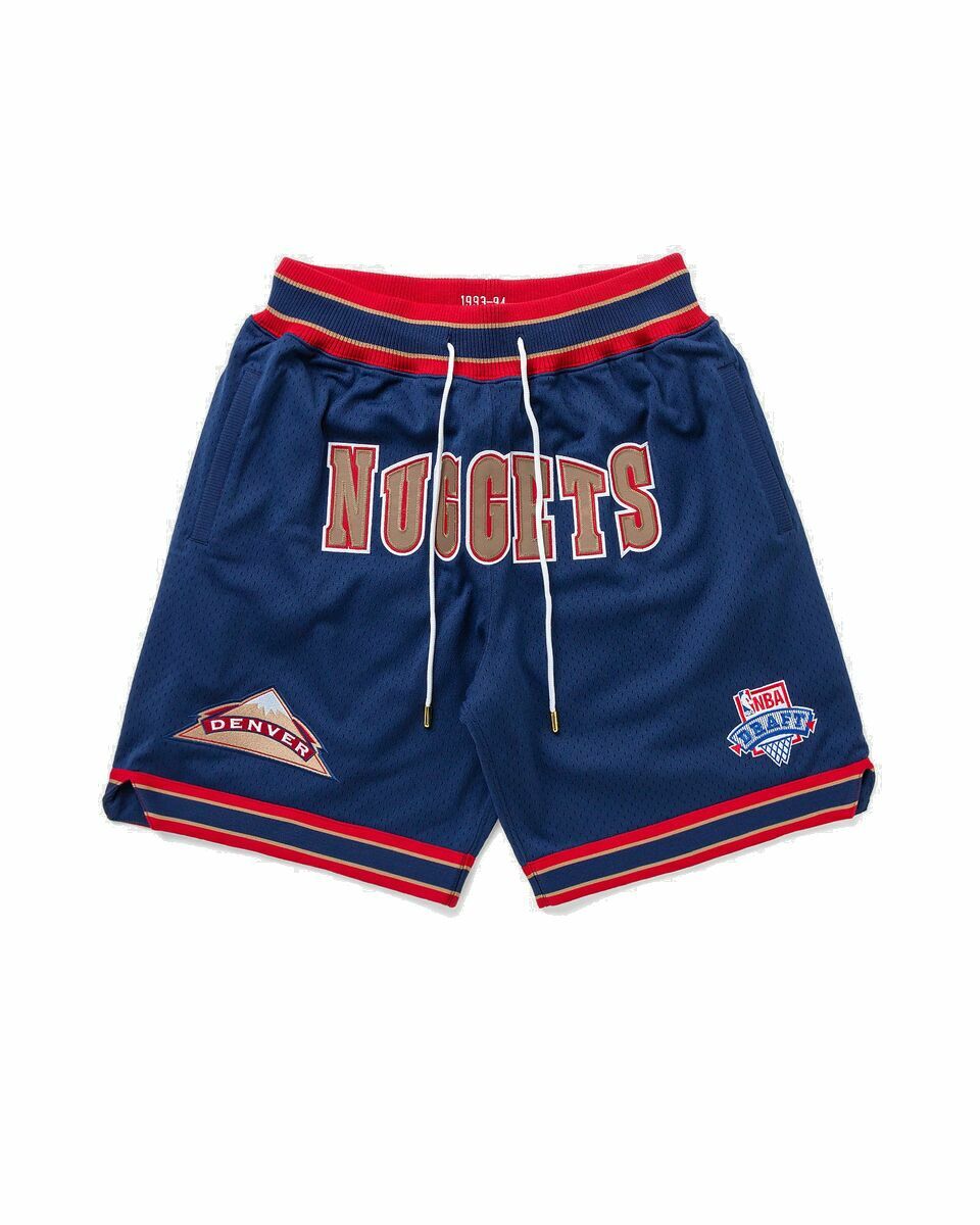 Photo: Mitchell & Ness Nba Just Don Hardwood Classics Short Denver Nuggets 1993 Blue - Mens - Sport & Team Shorts