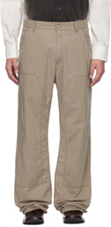 MM6 Maison Margiela Beige 5 Pockets Jeans
