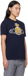 Vivienne Westwood Navy Time Machine T-Shirt